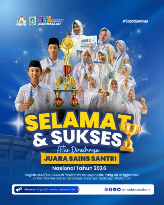 Siswa SMA Darussalam Blokagung Raih Prestasi dalam FESSNAS 2026