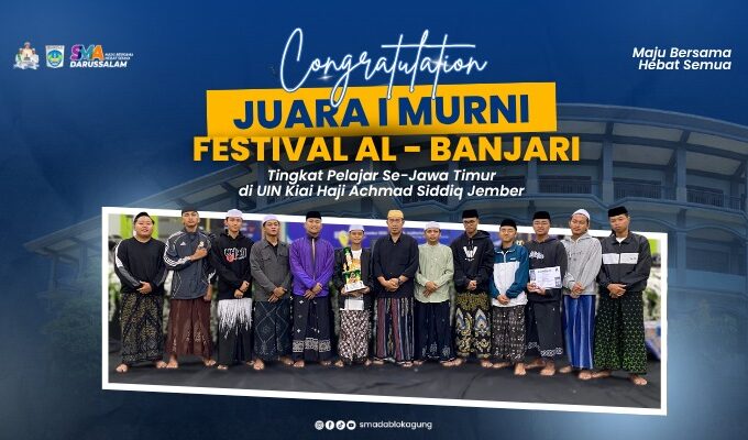 Juara 1 Murni Festival Al-Banjari se-Jawa Timur di UIN KHAS Jember